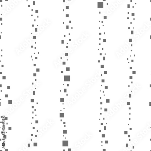 Black vector seamless texture in rectangular style. Glitter abstract illustration with rectangular shapes. Pattern can be used for websites.