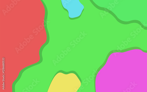 3d green abstract background
Vector volumetric background with shadow
3d background