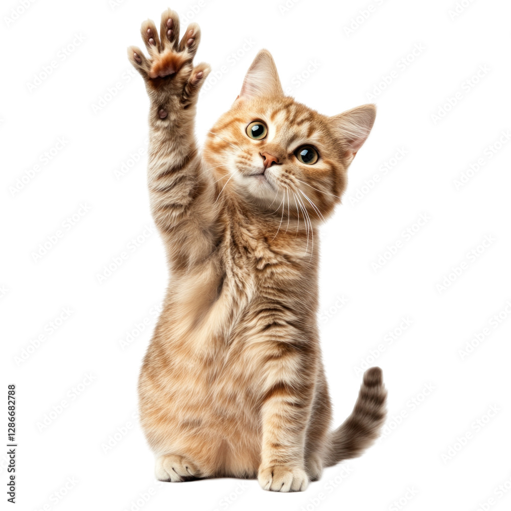 cat isolated on white cat isolated on white