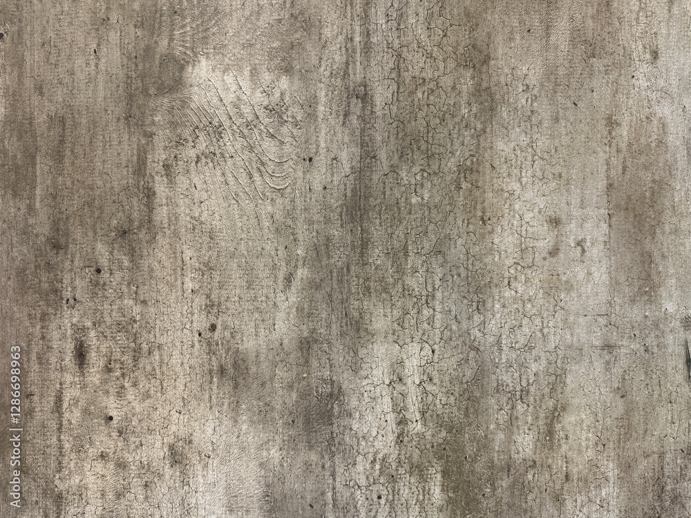 Fototapeta premium Close up of weathered concrete wall, with grunge, dirt, and bark texture. Seamless background texture.