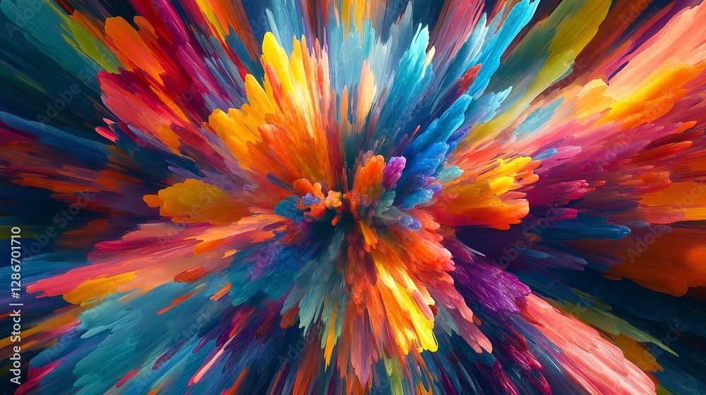 Vibrant Colorful Abstract Paint Explosion Digital Art Background Texture Design Graphic Image for Print and Web bold Vibrant Colorful Abstract Paint Explosion Digital Art Background Texture Design Graphic Image for Print and Web bold