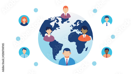 working action style concept. online video conference meeting. business planning. data analytics. finance investment.