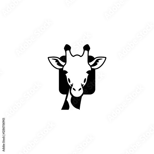 Giraffe Vector Logo Design