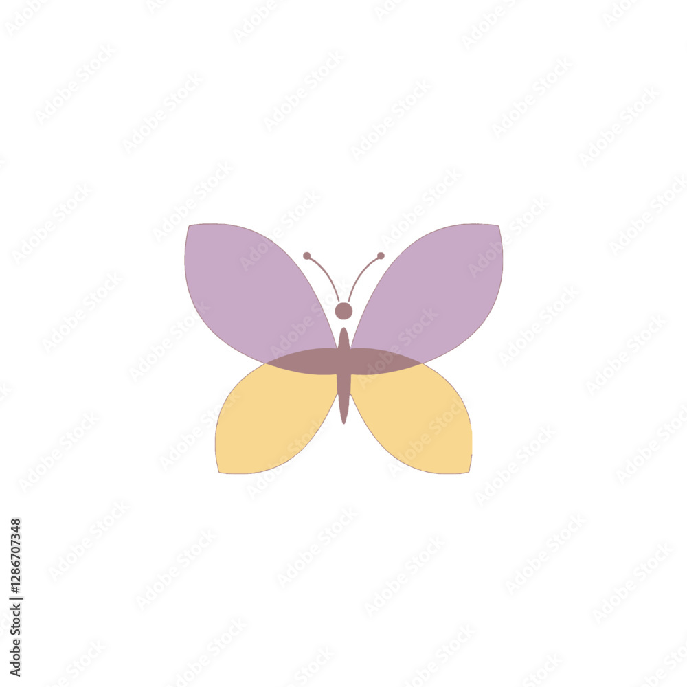 Fototapeta premium Butterfly Vector Logo Design