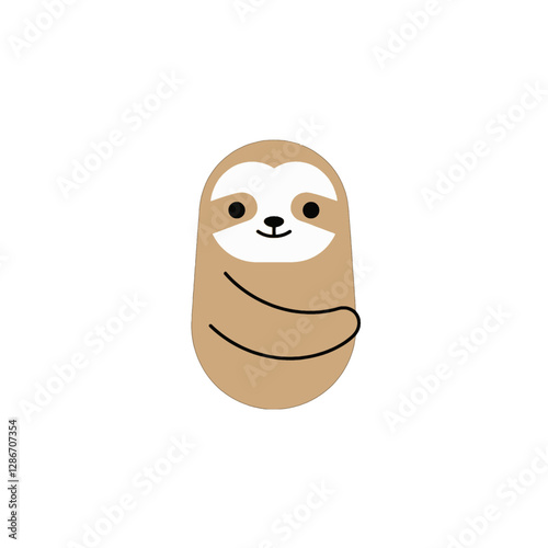 Sloth Vector Logo Design