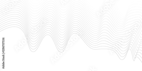 Abstract modern background, curved lines, create the effect of an optical illusion and will successfully complement your design stock illustration.