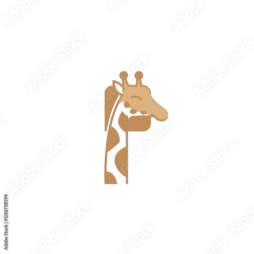 Giraffe Vector Logo Design
