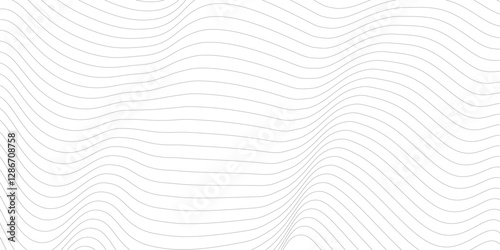 Abstract modern background, curved lines, create the effect of an optical illusion and will successfully complement your design stock illustration.