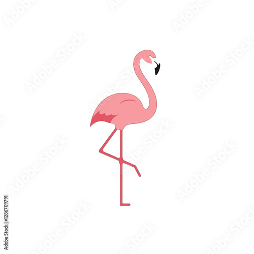 Flamingo Vector Logo Design