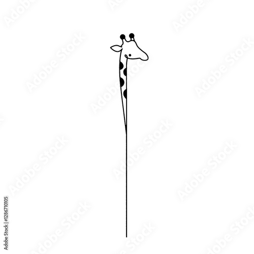 Giraffe Vector Logo Design