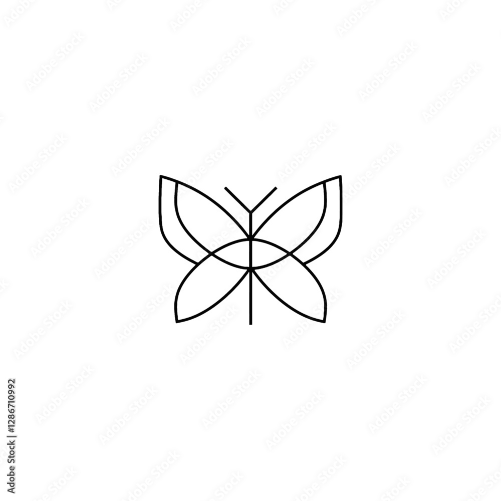 Butterfly Vector Logo Design Butterfly Vector Logo Design