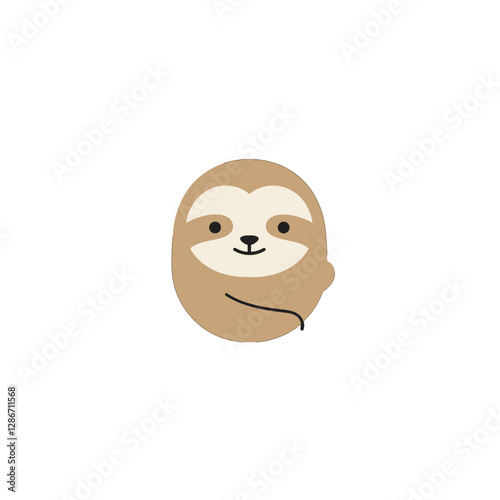 Sloth Vector Logo Design