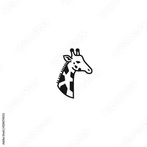 Giraffe Vector Logo Design