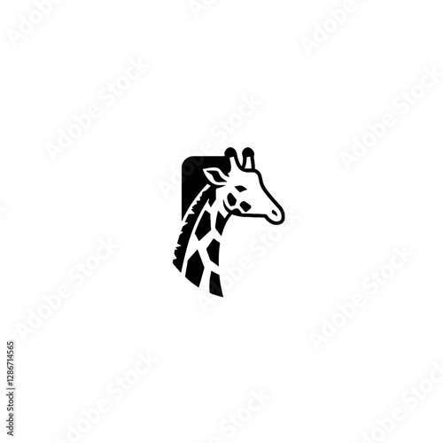 Giraffe Vector Logo Design