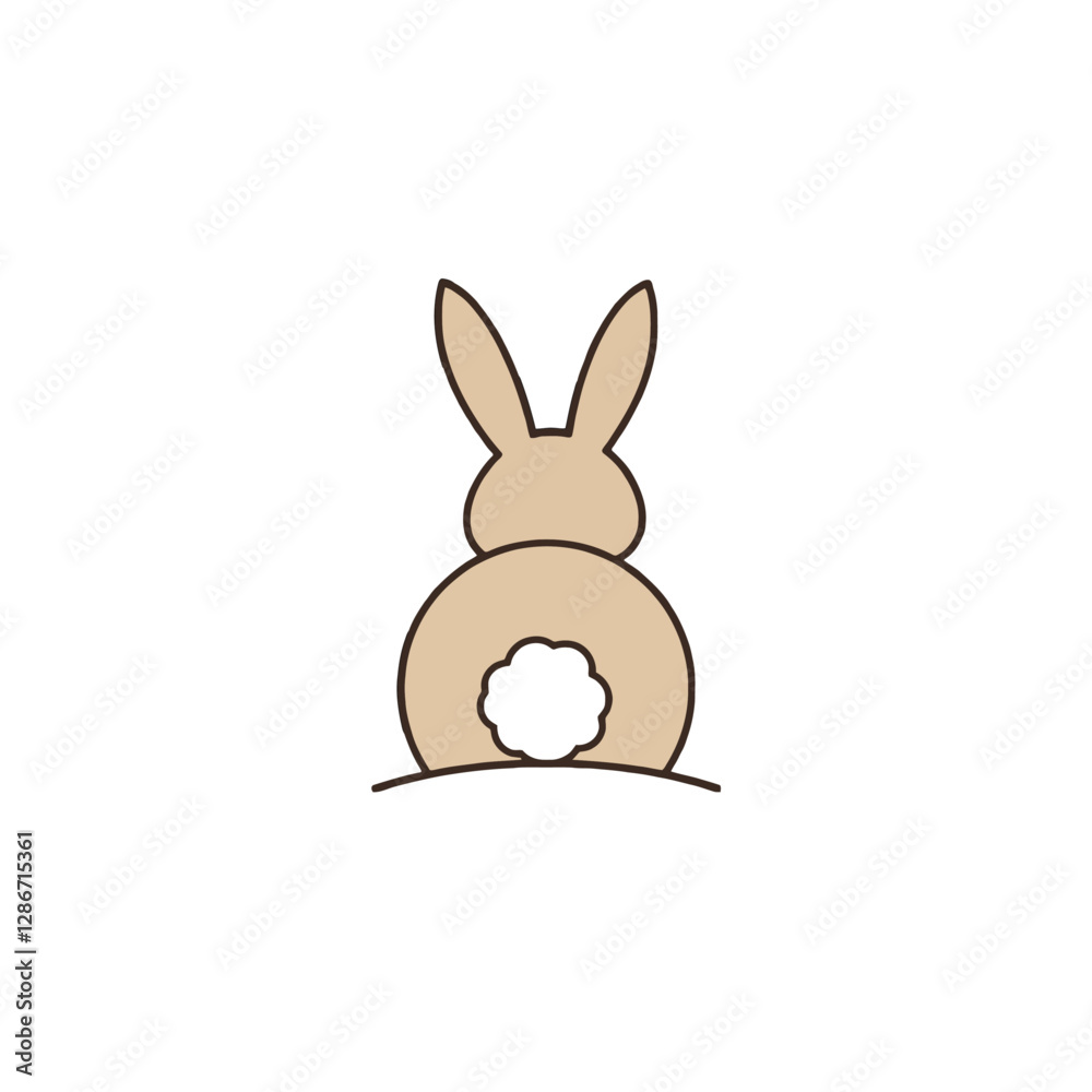 Obraz premium Rabbit Vector Logo Design