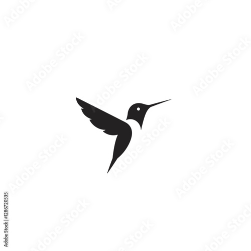 Hummingbird Vector Logo Design