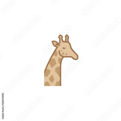 Giraffe Vector Logo Design