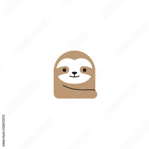 Sloth Vector Logo Design
