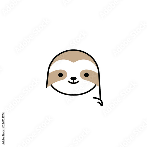 Sloth Vector Logo Design