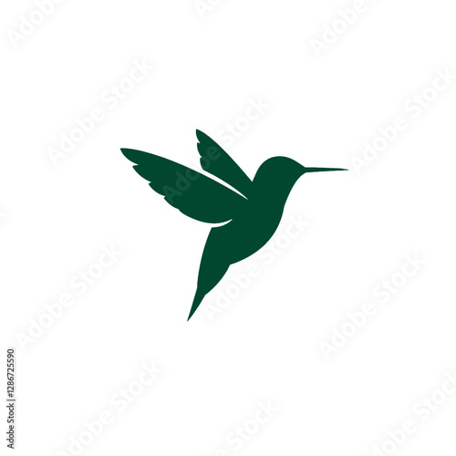 Hummingbird Vector Logo Design