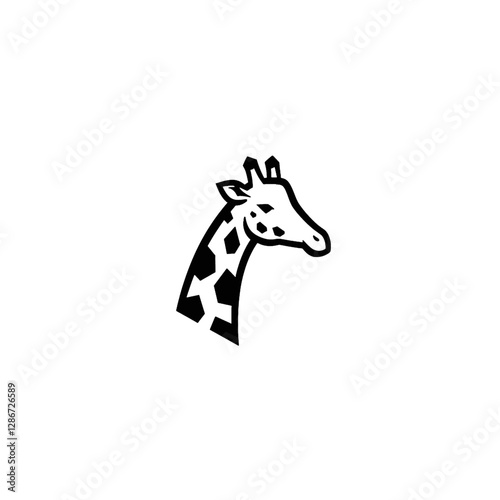 Giraffe Vector Logo Design