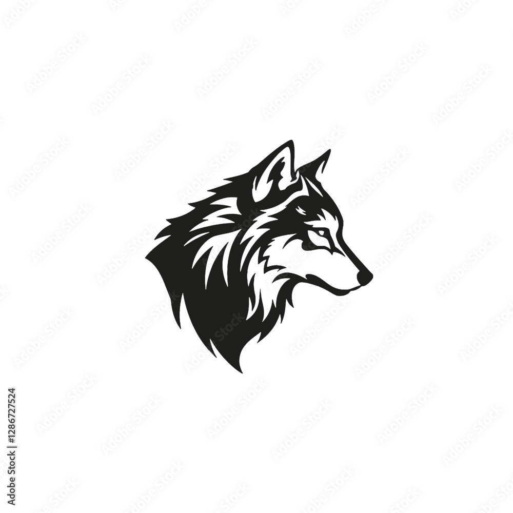 Obraz premium Wolf Vector Logo Design