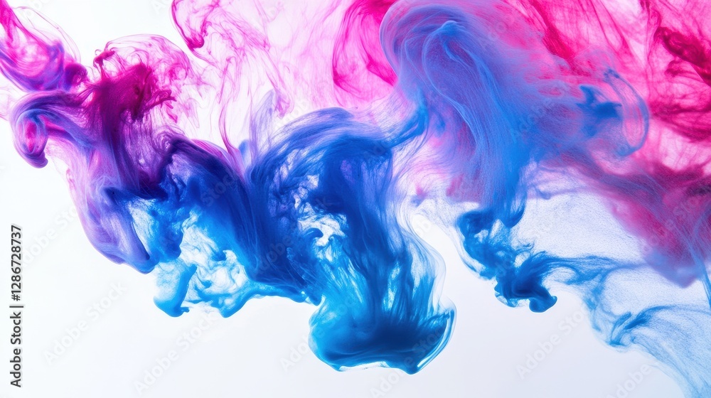 Vibrant swirling colors of pink and blue create a mesmerizing abstract design, evoking a sense of creativity and fluidity. Vibrant swirling colors of pink and blue create a mesmerizing abstract design, evoking a sense of creativity and fluidity.