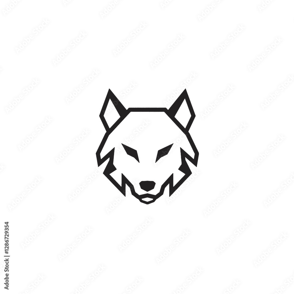 Wolf Vector Logo Design Wolf Vector Logo Design