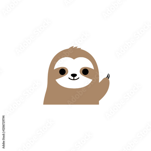 Sloth Vector Logo Design