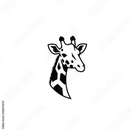 Giraffe Vector Logo Design
