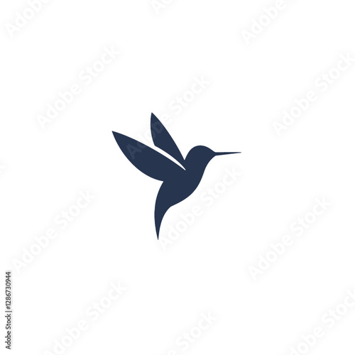 Hummingbird Vector Logo Design