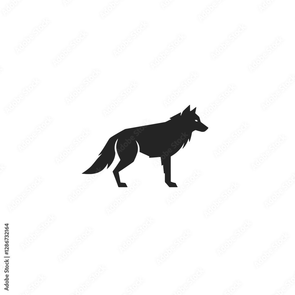Wolf Vector Logo Design Wolf Vector Logo Design