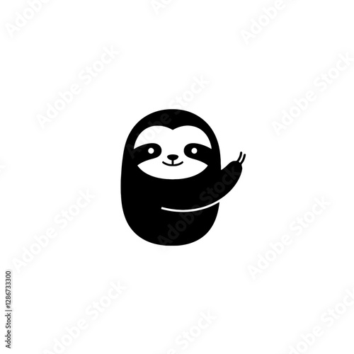 Sloth Vector Logo Design