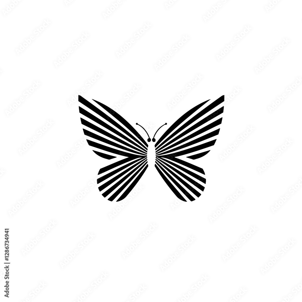 Fototapeta premium Butterfly Vector Logo Design