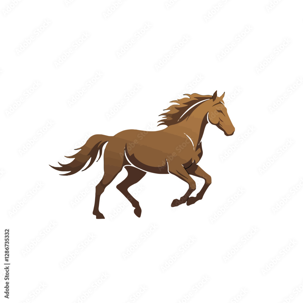 Fototapeta premium Horse Vector Logo Design