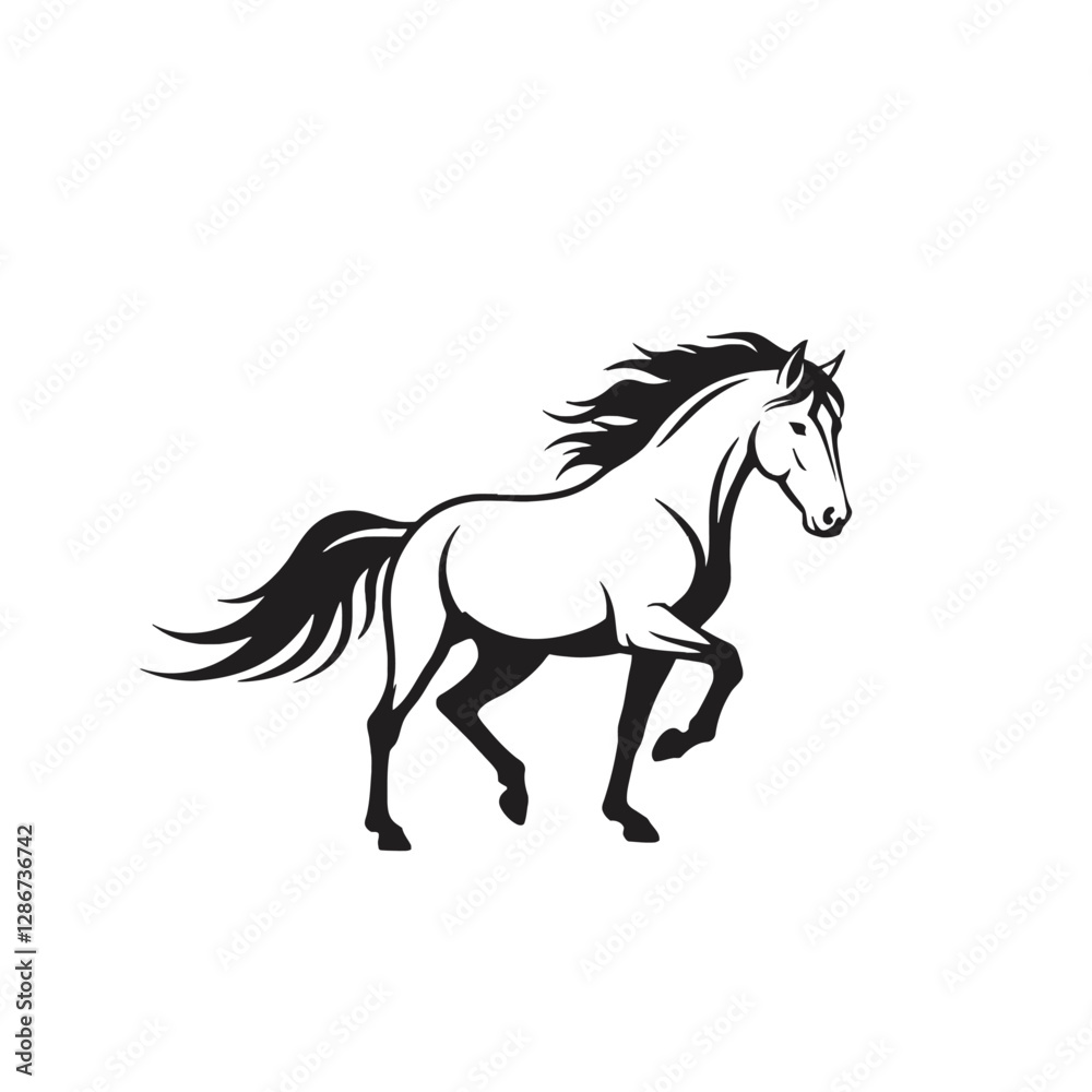 Obraz premium Horse Vector Logo Design