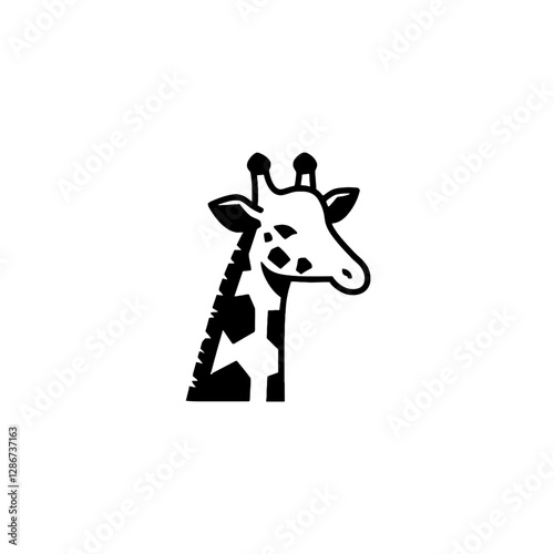 Giraffe Vector Logo Design