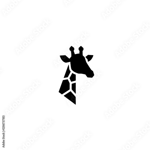 Giraffe Vector Logo Design