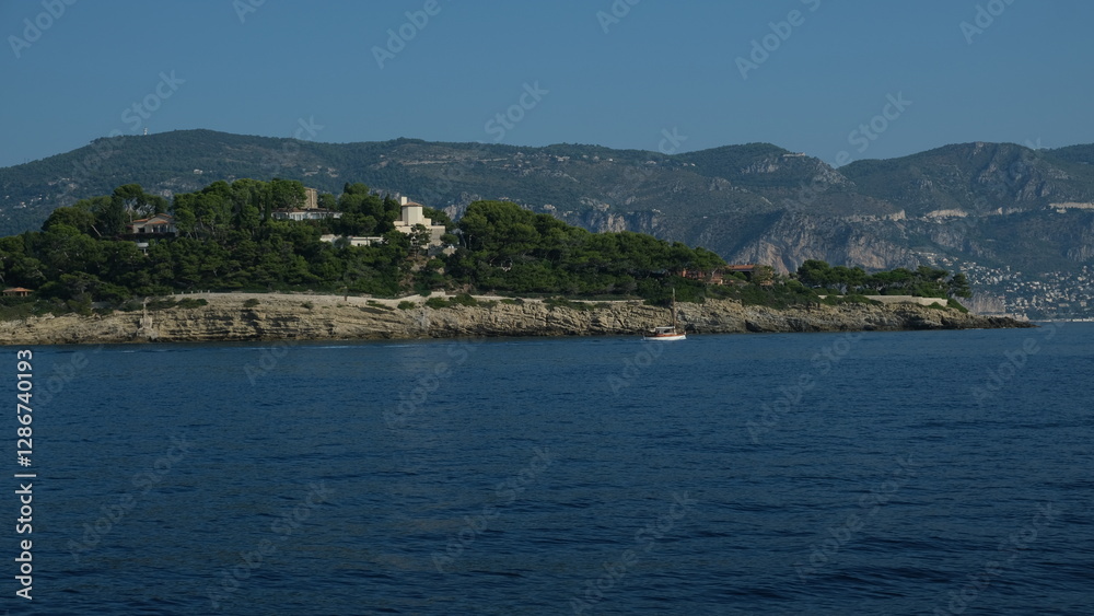Skyscrapers in Monaco Monte-Carlo city riviera