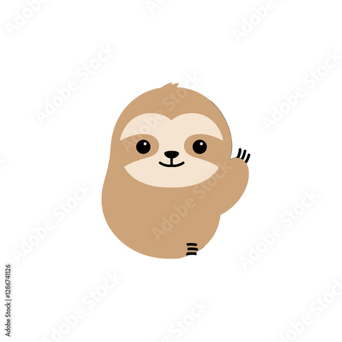 Sloth Vector Logo Design