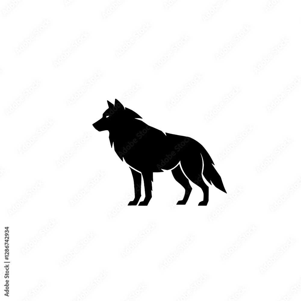 Fototapeta premium Wolf Vector Logo Design