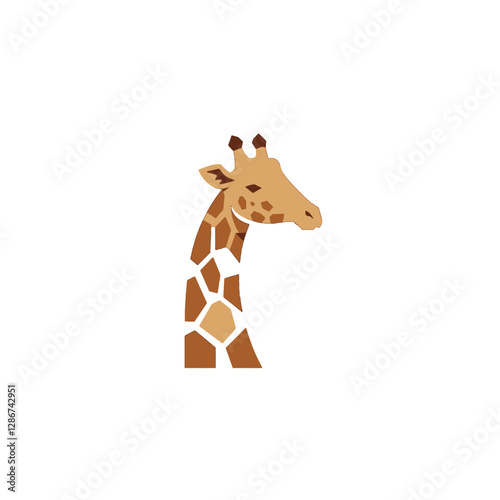 Giraffe Vector Logo Design