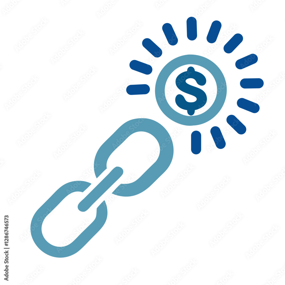 Dollar Link SVG Vector Icons – Finance, Payment & Currency Dollar Link SVG Vector Icons – Finance, Payment & Currency