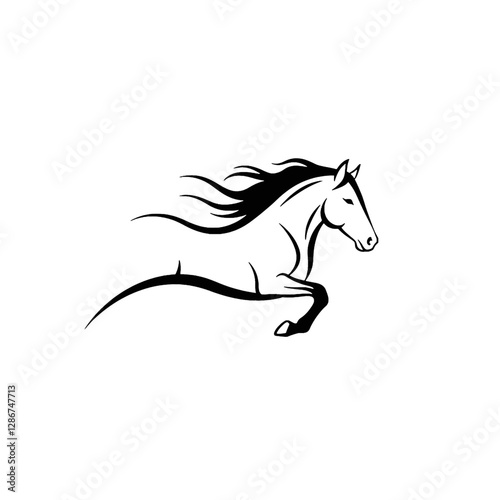 Horse Vector Logo Design