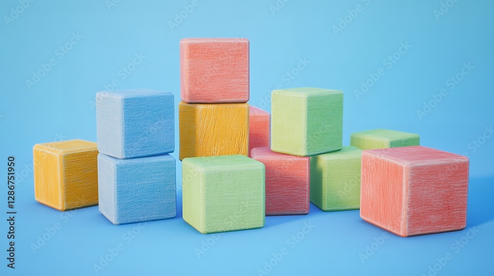 Different management styles can be shown as cubes forming a circle or pyramid. Different management styles can be shown as cubes forming a circle or pyramid.