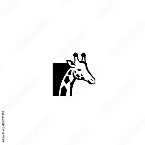 Giraffe Vector Logo Design