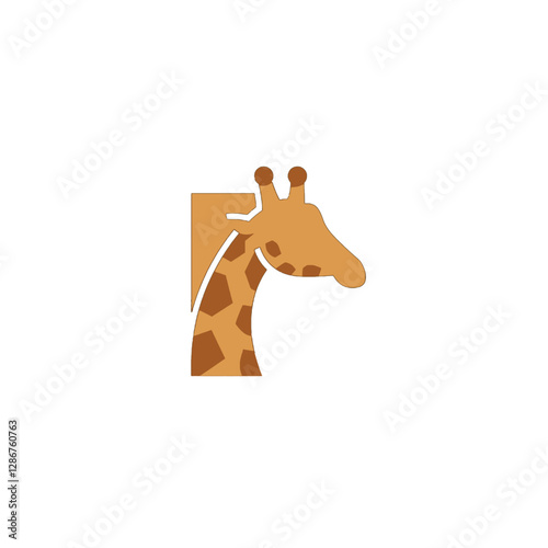 Giraffe Vector Logo Design