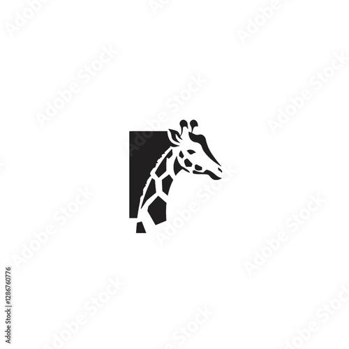 Giraffe Vector Logo Design