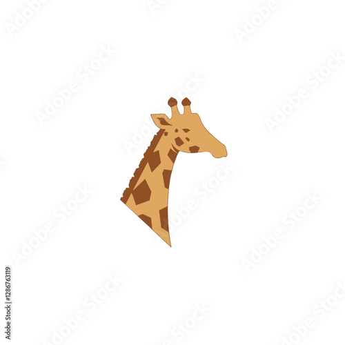 Giraffe Vector Logo Design