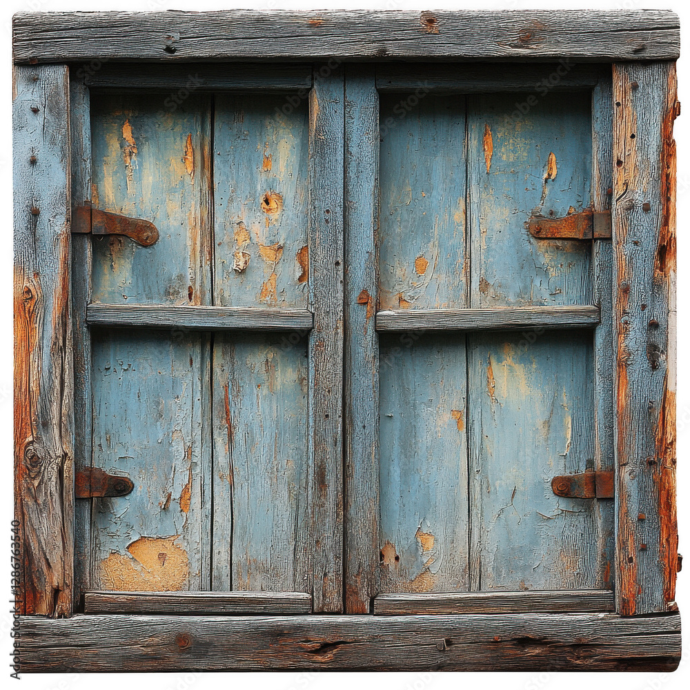 Old wooden window isolated on white background.PNG Old wooden window isolated on white background.PNG